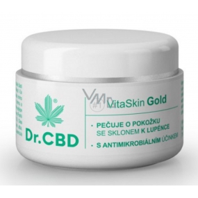 Dr. CBD VitaSkin Gold Hemp balm for skin prone to eczema and psoriasis 30 ml