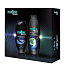Palmolive Men Refreshing Invigorating Anti-Dandruff Hair Shampoo for Men 350 ml + Refreshing 3in1 Shower Gel 250 ml, cosmetic set