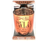 Albi Glittering candle holder made of glass for PAVLA tea candle, 7 cm