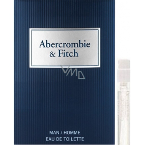 Abercrombie & Fitch First Instinct Blue Men Eau de Toilette for Men 2 ml with spray, vial