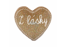 Albi Relaxing cushion Gingerbread hearts 28 x 26 x 8 cm