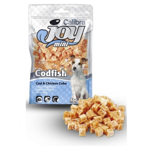 Calibra Joy Classic Cod and chicken cubes supplementary food for dogs Mini 70 g