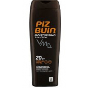 Piz Buin In Sun Moisturing SPF20 moisturizing suntan lotion, light, prevents premature aging caused by sunlight, waterproof 200 ml