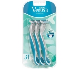 Gillette Venus 3 Sensitive ready razor 3 pieces for women
