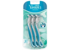 Gillette Venus 3 Sensitive ready razor 3 pieces for women