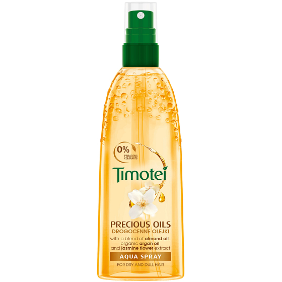 Timotei Presious Oils Rare oils beautifying spray for dry hair without shine 150 ml