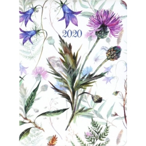 Albi Diary 2020 daily Meadow flowers 17 x 12.6 x 2.4 cm