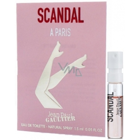 Jean Paul Gaultier Scandal A Paris Eau de Toilette for women 1,5 ml with spray, vial