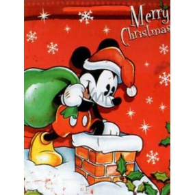 Nekupto Gift paper bag 33 x 26 x 13 cm Christmas Mickey Mouse 1188 WLGL