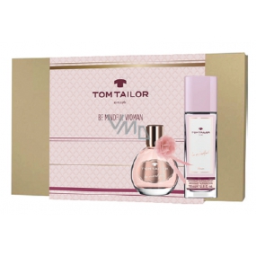 Tom Tailor Be Mindful Woman eau de toilette 30 ml + perfumed deodorant glass 75 ml, gift set