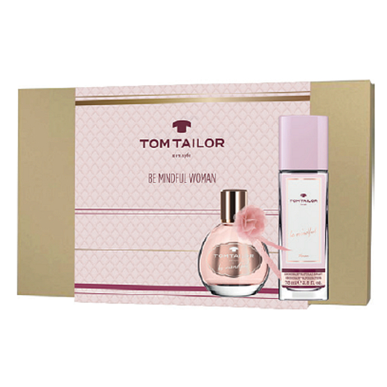 Tom Tailor Be Mindful Woman eau de toilette 30 ml + perfumed deodorant glass 75 ml, gift set