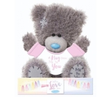 Me to You Teddy Bear Hugs from a teddy bear 14 cm