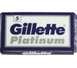 Gillette Platinum razor blades, blades 5 pieces