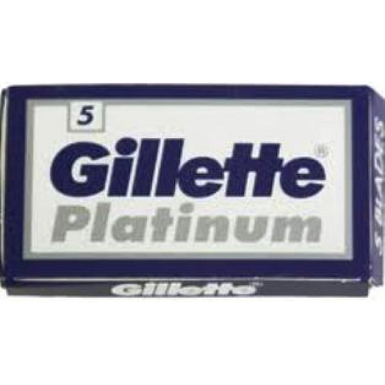 Gillette Platinum Blades, 5 Pieces
