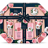 Baylis & Harding Fresh roses shower gel 300 ml + bath foam 300 ml + body lotion 130 ml + cleansing gel 130 ml + toilet soap 100 g + bath crystals 100 g + washcloth, cosmetic set