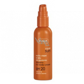 Ziaja Sopot Sun SPF 20 UVA + UVB dry suntan oil gel spray 90 ml