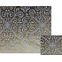 Nekupto Gift wrapping paper 70 x 150 cm Gold with white ornaments