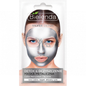 Bielenda Silver Detox mask for combination and oily skin 8 g