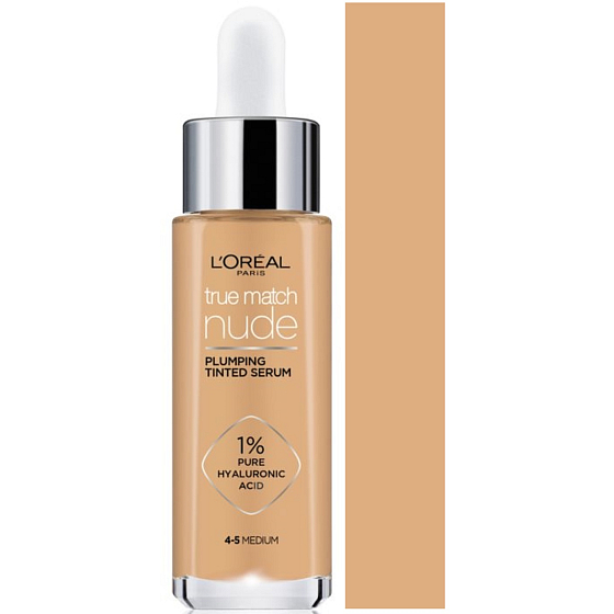 Loreal Paris True Match Nude serum for unifying skin tone 4-5 Medium 30 ml