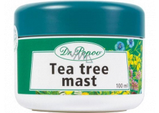 Dr. Popov Tea Tree disinfectant ointment for cold sores, acne, skin problems 100 ml