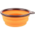 B&F Travel bowl silicone, foldable orange 1 l
