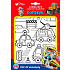 Ditipo Stickers to colour 175 x 210 mm 6 pieces