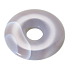 Agate grey Donut natural stone 30 mm