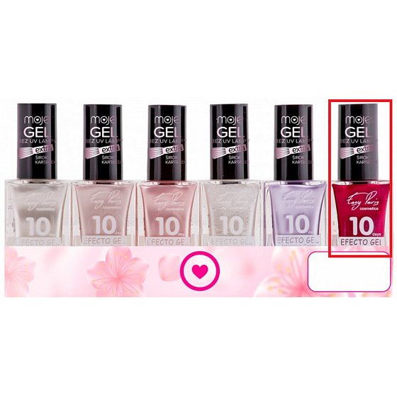 My Easy Paris 10Days Efecto Gel Nail Lacquer 030 Wine 15 ml