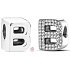 Charm Sterling silver 925 Alphabet letter B, bead for bracelet