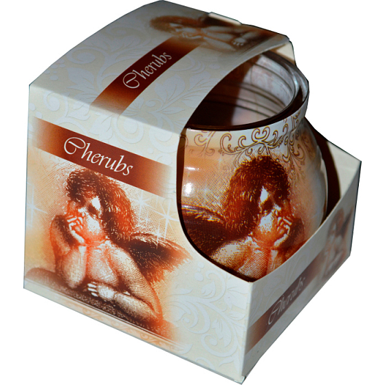 Admit Cherubs scented candle in glass 70 g