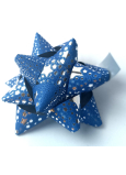 Nekupto Starfish medium luxury Blue 6,5 cm