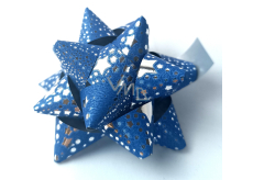 Nekupto Starfish medium luxury Blue 6,5 cm