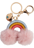 Me To You Rainbow keyring pink 9,5 x 12 cm