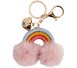 Me To You Rainbow keyring pink 9,5 x 12 cm