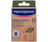 Hansaplast Green & Protect sustainable textile patch 20 pieces