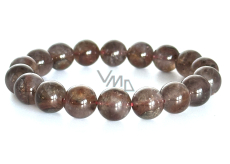 Auralite 23 natur bracelet elastic natural stone, ball 11 - 11,5 mm / 16 - 17 cm, one of the most powerful stones on the planet