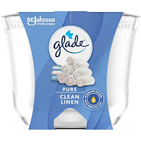 Glade scented candle Maxi Clean Linen, 204 g