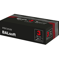 BALsoft 3-ply paper tissues in a box, 105 pcs