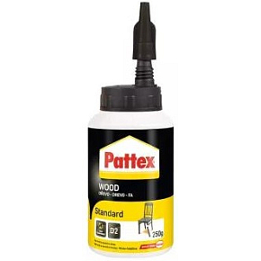 PATTEX Wood Standard, water-based wood adhesive, 250 g