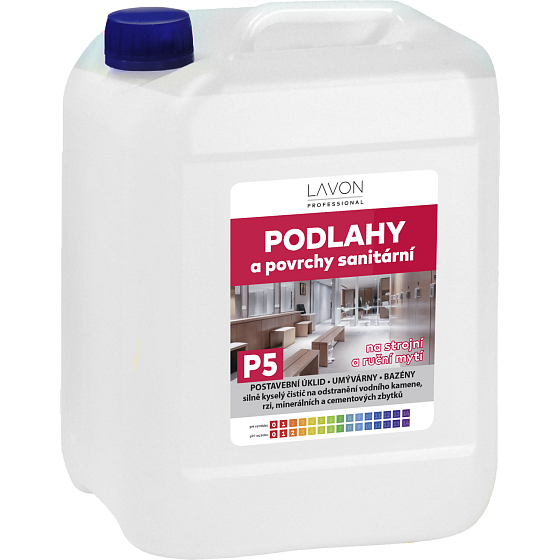 LAVON Floor Cleaner Sanitizing, 5 l