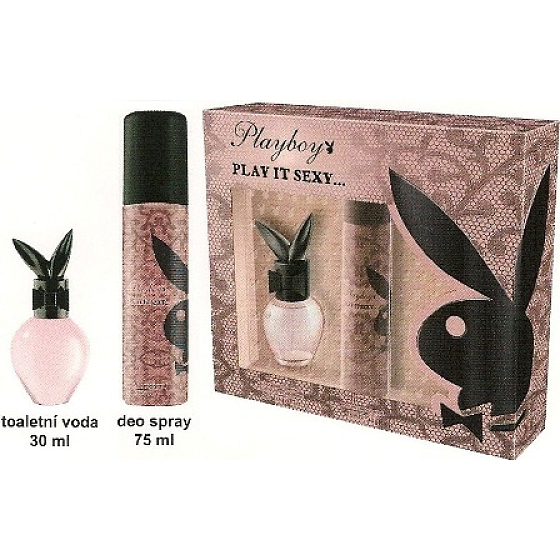 Playboy Play It Sexy eau de toilette 30 ml + deodorant spray 75 ml, gift set