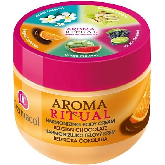 Dermacol Aroma Ritual Belgian chocolate orange Harmonizing body cream 300 ml