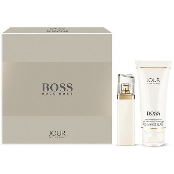 Hugo Boss Jour pour Femme perfumed water 50 ml + body lotion 100 ml, gift set