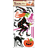 Witch wall stickers 69 x 32 cm