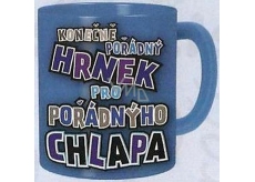 Nekupto Gifts with humor Maxi Mug A decent mug for a big guy 0.8 l