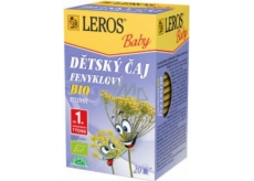 Leros Baby Bio Fennel Herbal Tea for Children 20 x 1,5 g