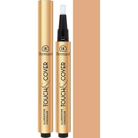 Dermacol Highlighting Click Concealer Touch & Cover illuminating pen concealer 03 3 ml