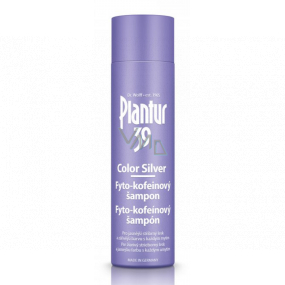 Plantur 39 Color Silver Phyto-caffeine shampoo silver shine and more radiant color against hair loss 250 ml