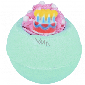 Bomb Cosmetics Happy Bath Day - Happy Bath Day Fizzy Bath Bomb 160 g
