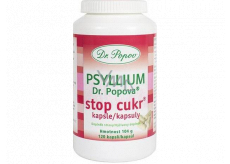 Dr. Popov Psyllium Stop Sugar Capsules 120 pieces 104 g